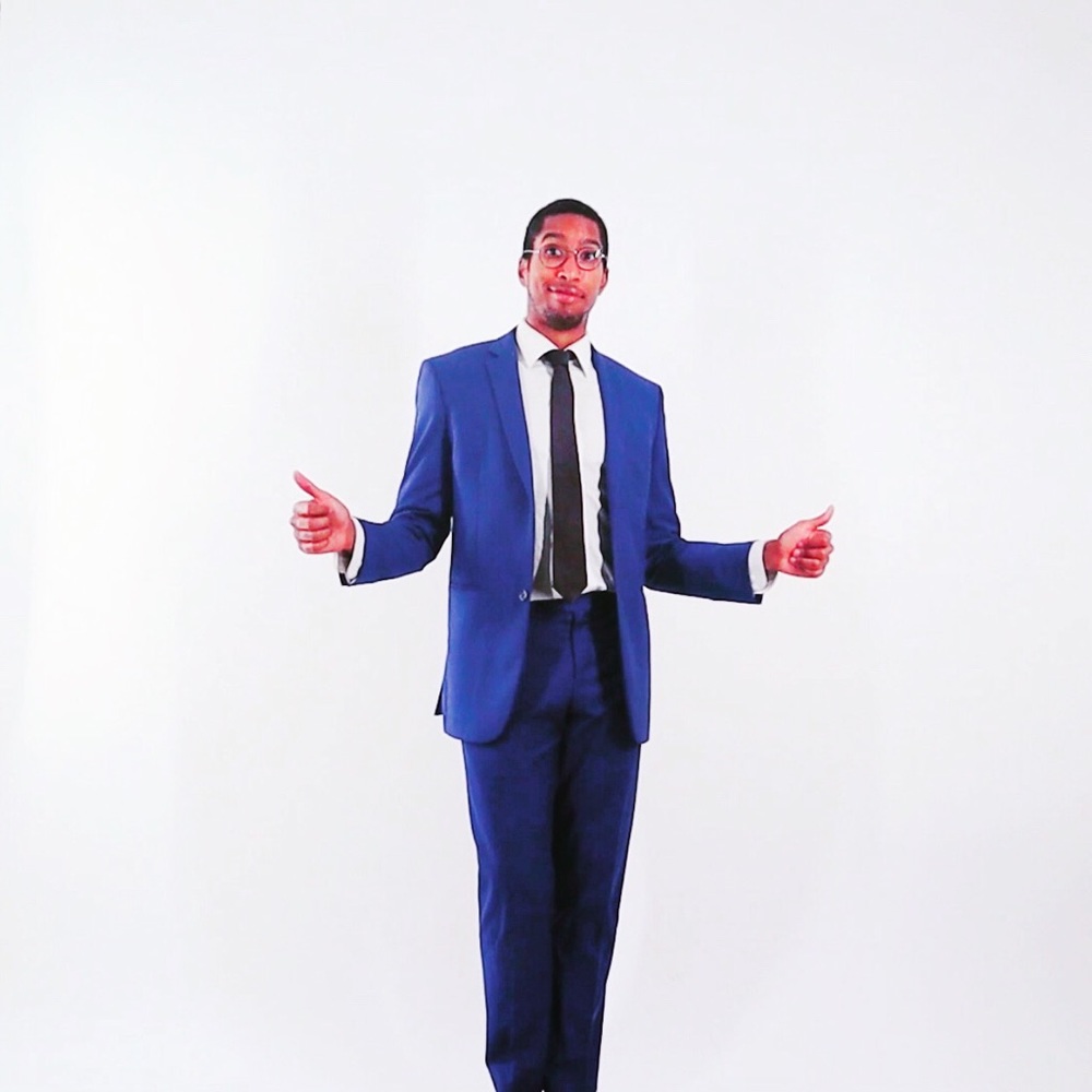 MENS BLUE SUIT
